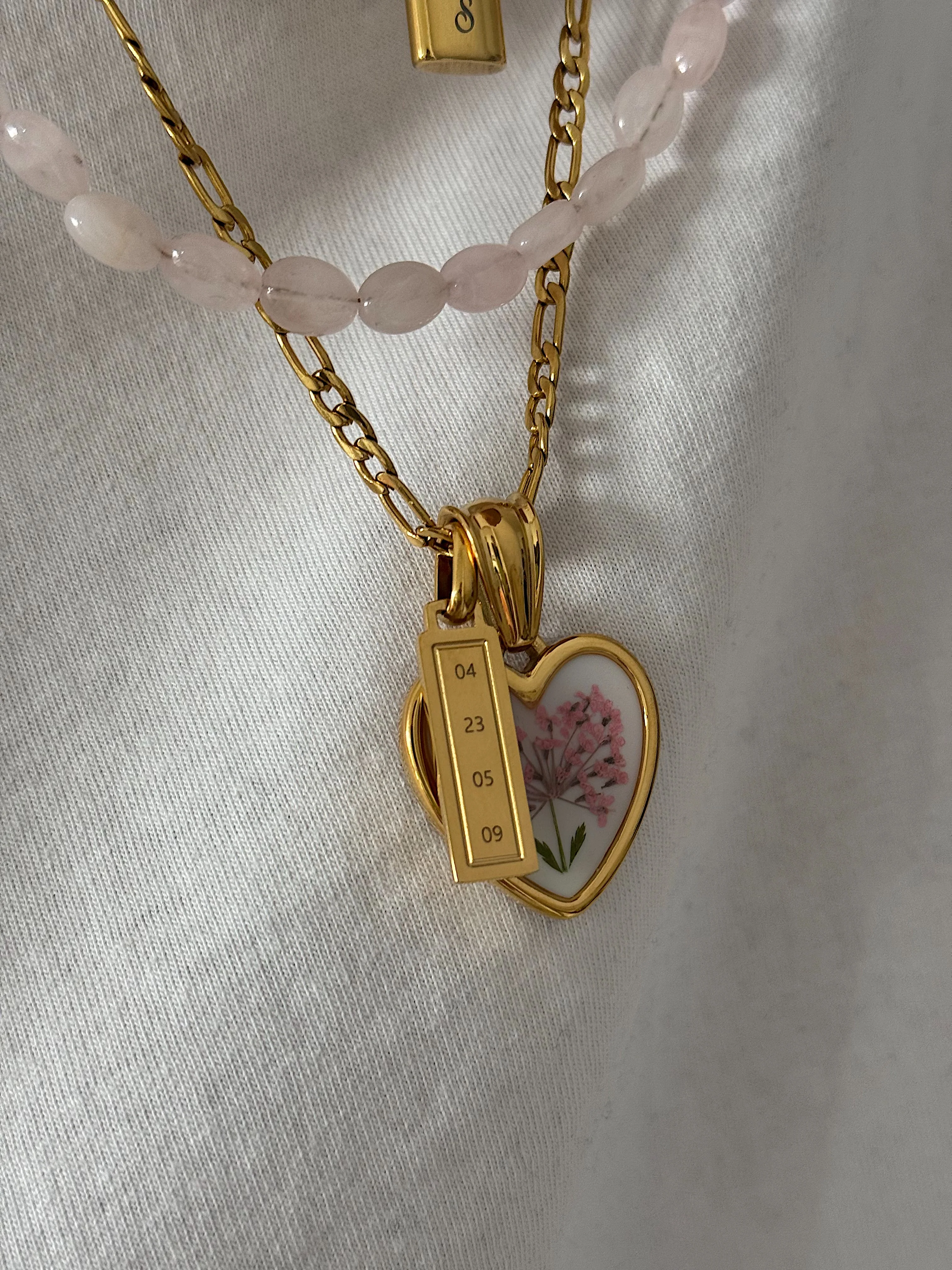 Ciondolo Rosè Petal (Vintage Shape) - Image 6